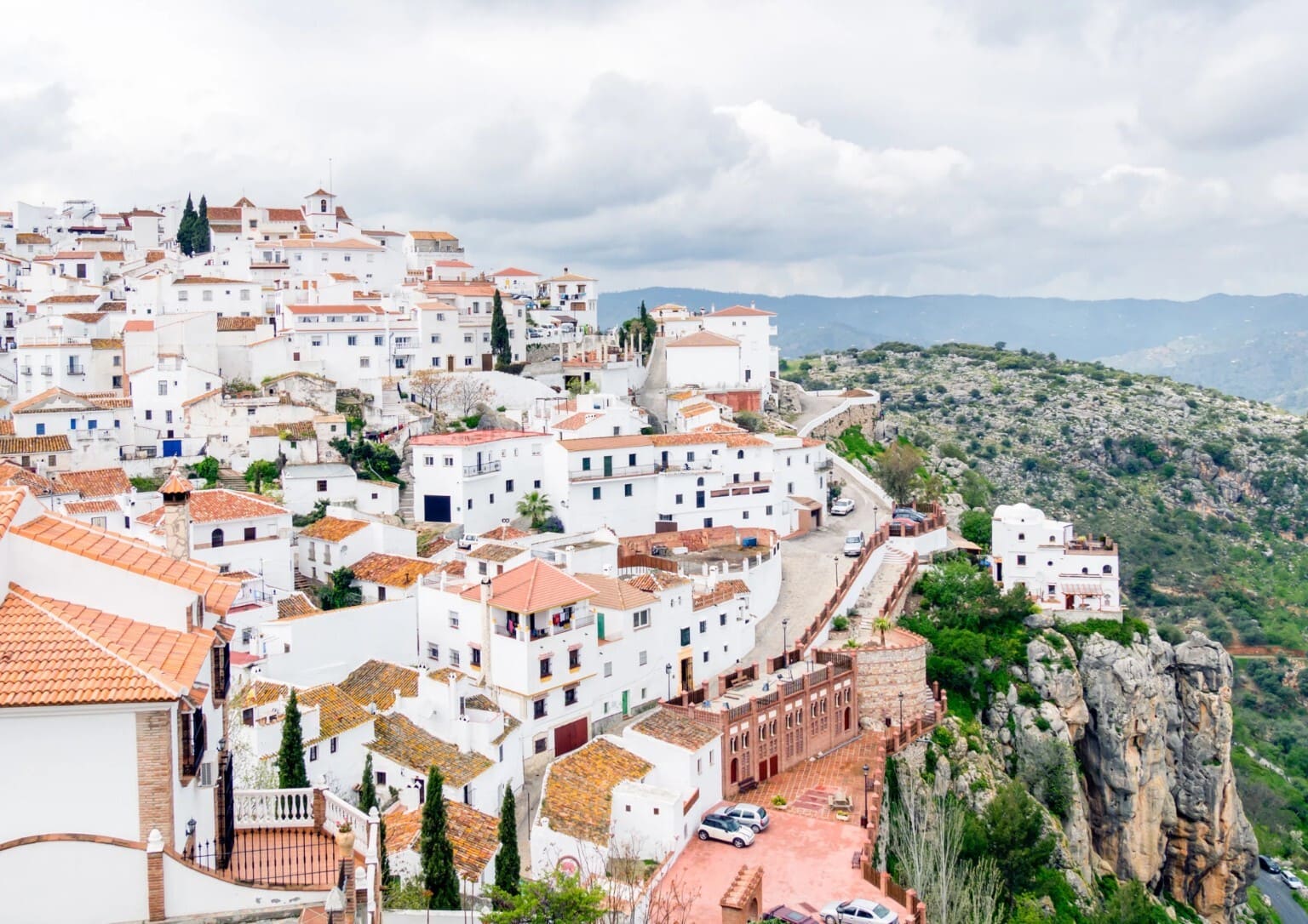 Cómpeta, village blanc de l’Axarquía accroché à la montagne